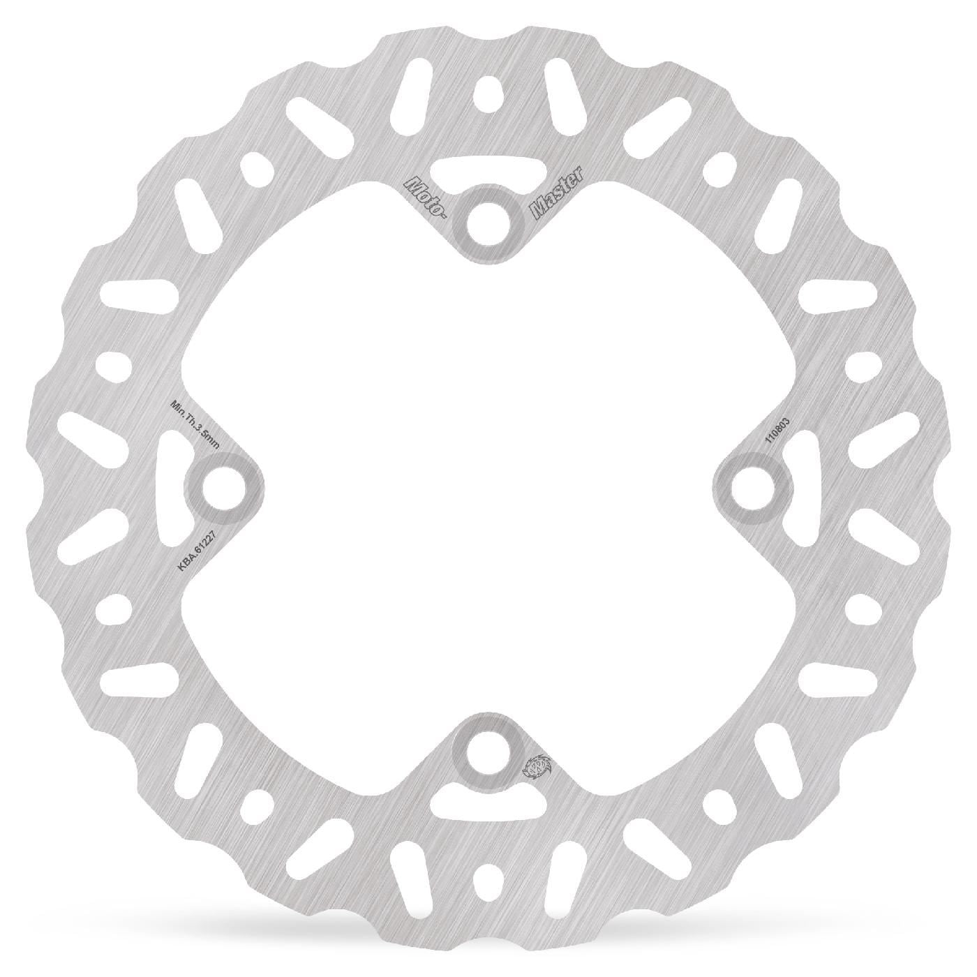Moto-Master Rear Nitro Series 220 mm Brake Disc For Suzuki LT-Z 400 Quad Sport 2002-2013
